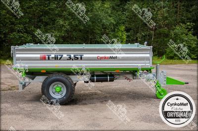 CynkoMet T-117 pótkocsi